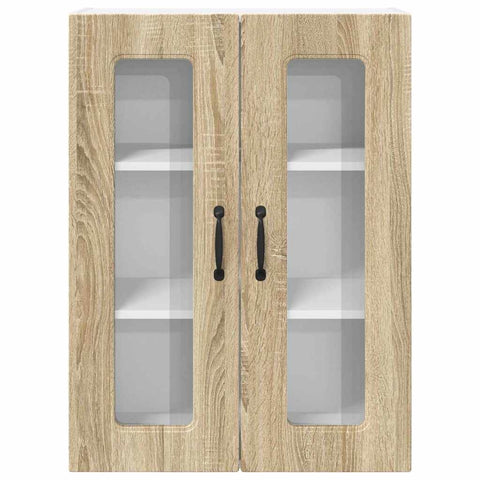 vidaXL Kitchen Wall Cabinet Sonoma Oak 60 x 31 x 80 cm Engineered Wood