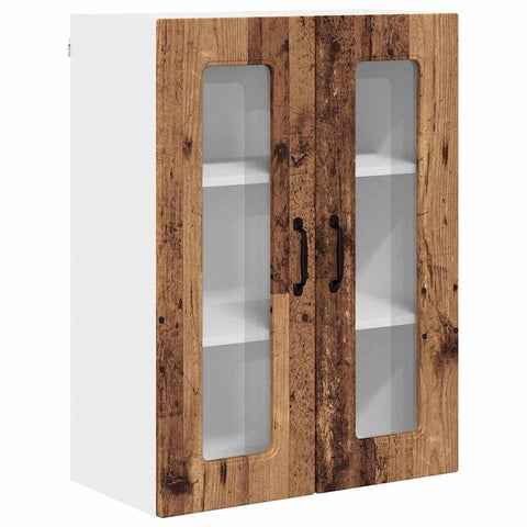 vidaXL Kitchen Wall Cabinet Old Wood 60 x 31 x 80 cm Engineered Wood