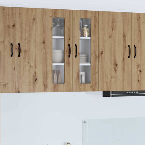 vidaXL Kitchen Wall Cabinet with Shelf Artisan Oak 60 x 31 x 80 cm