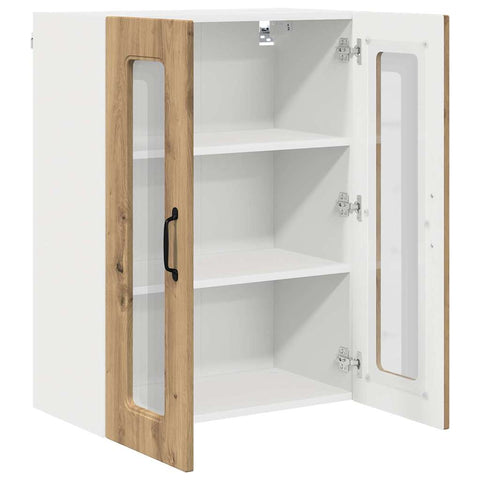 vidaXL Kitchen Wall Cabinet with Shelf Artisan Oak 60 x 31 x 80 cm