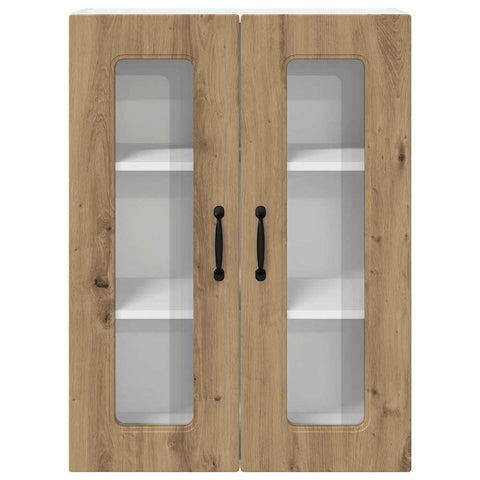 vidaXL Kitchen Wall Cabinet with Shelf Artisan Oak 60 x 31 x 80 cm