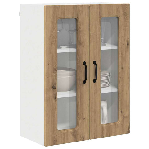 vidaXL Kitchen Wall Cabinet with Shelf Artisan Oak 60 x 31 x 80 cm