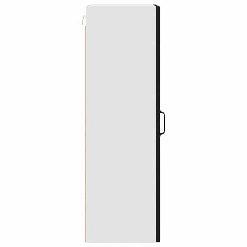 vidaXL Kitchen Wall Cabinet Black 40 x 31 x 100 cm Engineered Wood