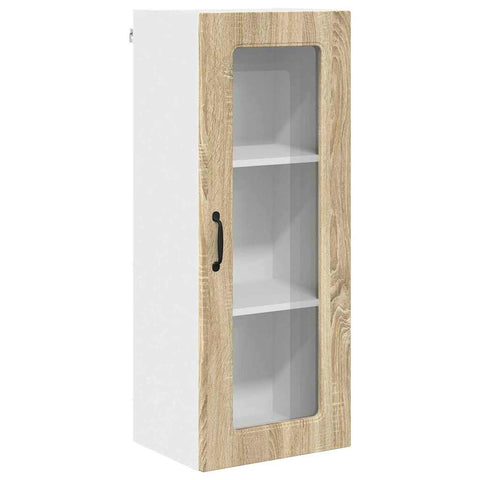 vidaXL Kitchen Wall Cabinet with Shelf Sonoma Oak 40 x 31 x 100 cm