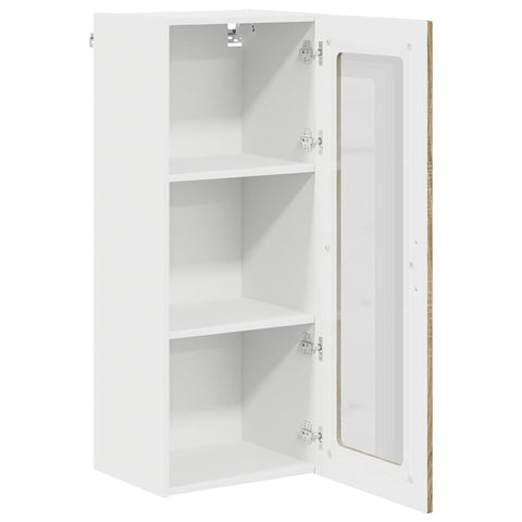 vidaXL Kitchen Wall Cabinet with Shelf Sonoma Oak 40 x 31 x 100 cm