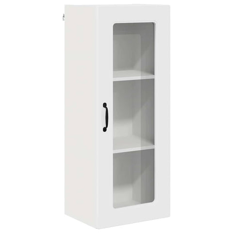 vidaXL Kitchen Wall Cabinet High Gloss White 40 x 31 x 100 cm