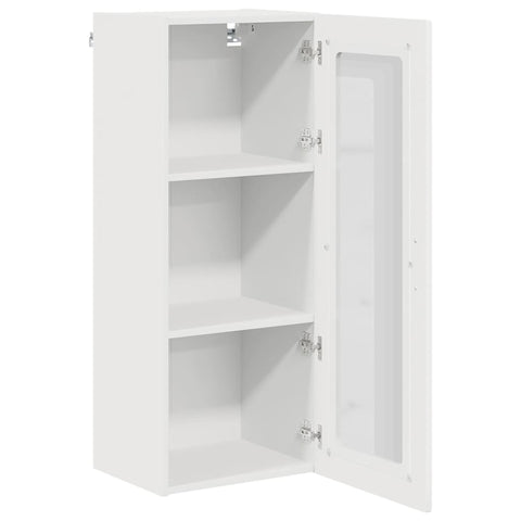 vidaXL Kitchen Wall Cabinet High Gloss White 40 x 31 x 100 cm