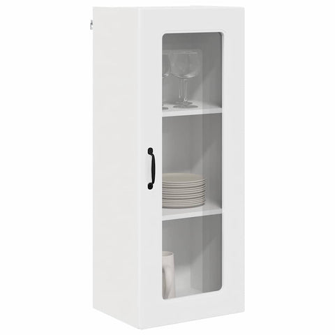 vidaXL Kitchen Wall Cabinet High Gloss White 40 x 31 x 100 cm