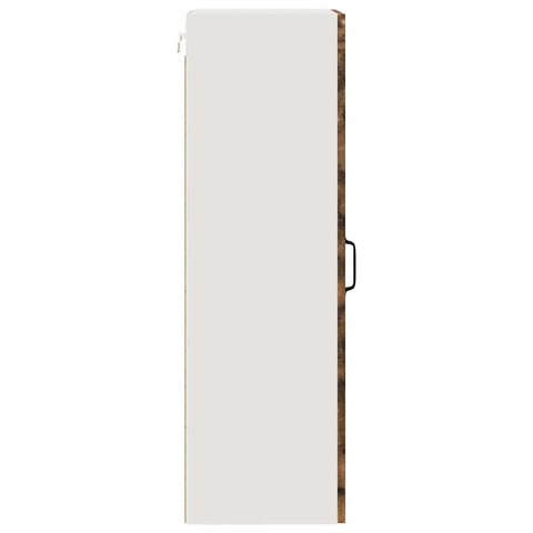 vidaXL Kitchen Wall Cabinet with Shelf Smoked Oak 40 x 31 x 100 cm
