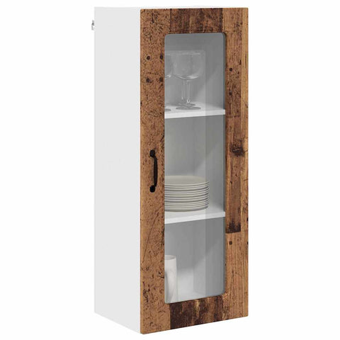 vidaXL Kitchen Wall Cabinet Old Wood 40 x 31 x 100 cm Engineered Wood