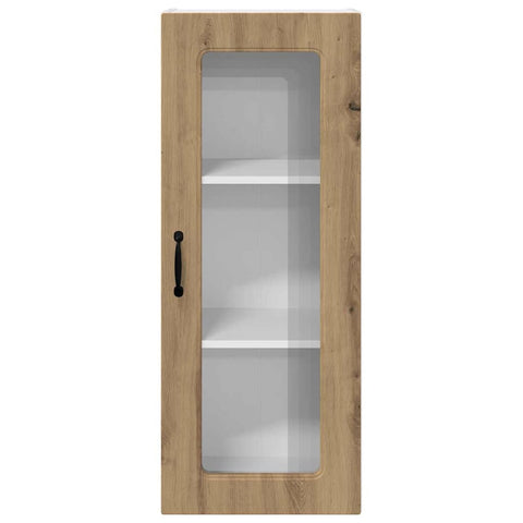 vidaXL Kitchen Wall Cabinet with Shelf Artisan Oak 40 x 31 x 100 cm