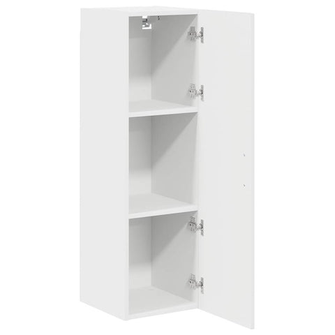 vidaXL Kitchen Wall Cabinet High Gloss White 30 x 31 x 100 cm