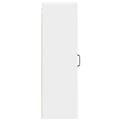 vidaXL Kitchen Wall Cabinet High Gloss White 30 x 31 x 100 cm