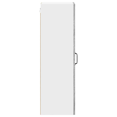 vidaXL Kitchen Wall Cabinet with Shelf Grey Sonoma 30 x 31 x 100 cm