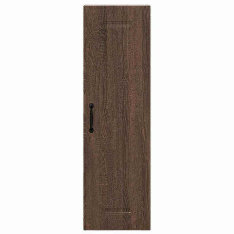 vidaXL Kitchen Wall Cabinet Brown Oak 30 x 31 x 100 cm Engineered Wood