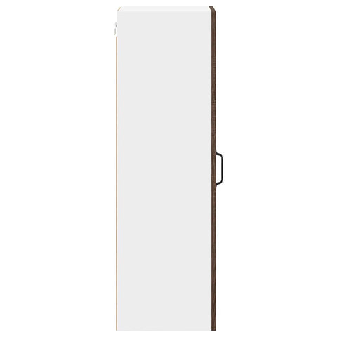 vidaXL Kitchen Wall Cabinet Brown Oak 30 x 31 x 100 cm Engineered Wood
