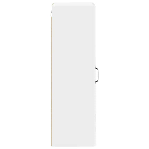 vidaXL Kitchen Wall Cabinet High Gloss White 40 x 31 x 100 cm
