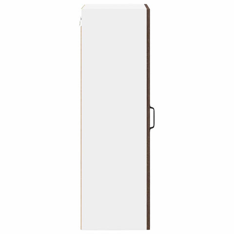 vidaXL Kitchen Wall Cabinet Brown Oak 40 x 31 x 100 cm Engineered Wood