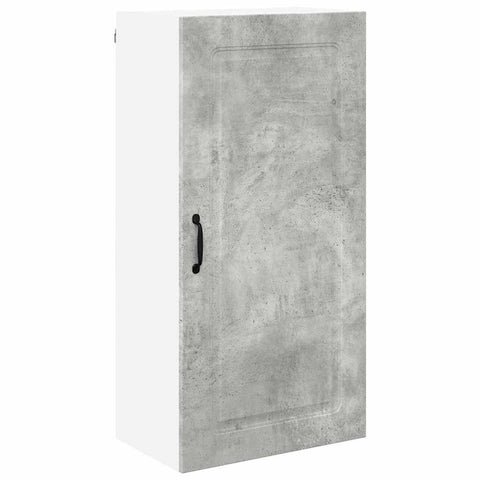 vidaXL Kitchen Wall Cabinet with Shelf Concrete Grey 50 x 31 x 100 cm