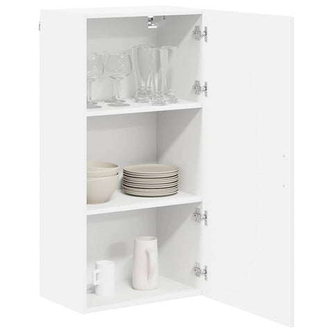 vidaXL Kitchen Wall Cabinet High Gloss White 50 x 31 x 100 cm
