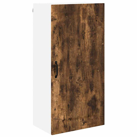 vidaXL Kitchen Wall Cabinet with Shelf Smoked Oak 50 x 31 x 100 cm