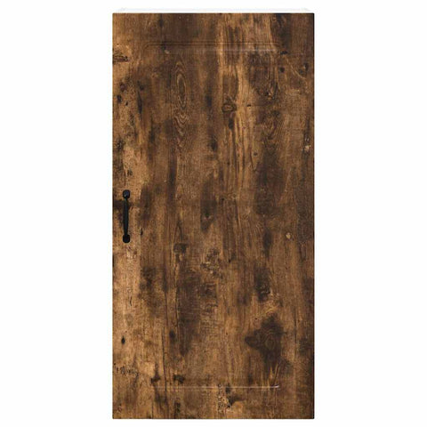 vidaXL Kitchen Wall Cabinet with Shelf Smoked Oak 50 x 31 x 100 cm