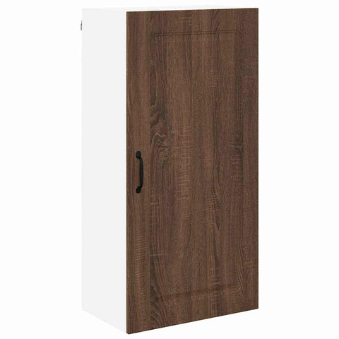 vidaXL Kitchen Wall Cabinet Brown Oak 50 x 31 x 100 cm Engineered Wood