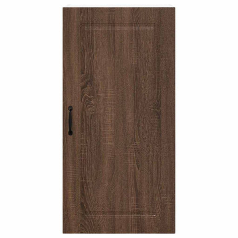 vidaXL Kitchen Wall Cabinet Brown Oak 50 x 31 x 100 cm Engineered Wood