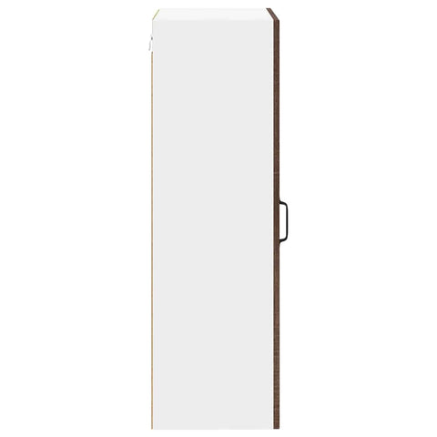 vidaXL Kitchen Wall Cabinet Brown Oak 50 x 31 x 100 cm Engineered Wood