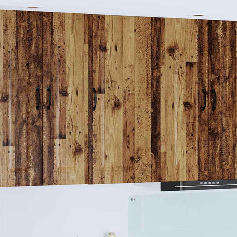 vidaXL Kitchen Wall Cabinet Old Wood 50 x 31 x 100 cm Engineered Wood