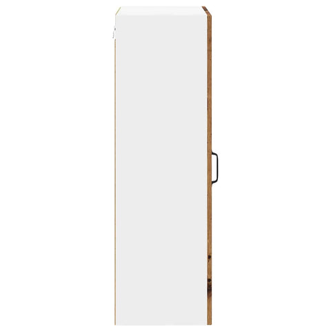 vidaXL Kitchen Wall Cabinet Old Wood 50 x 31 x 100 cm Engineered Wood
