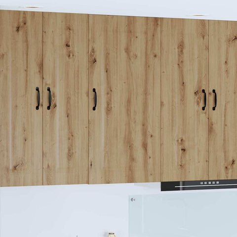 vidaXL Kitchen Wall Cabinet with Shelf Artisan Oak 50 x 31 x 100 cm