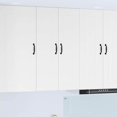 vidaXL Kitchen Wall Cabinet High Gloss White 60 x 31 x 100 cm
