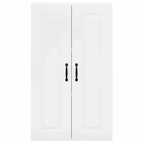 vidaXL Kitchen Wall Cabinet High Gloss White 60 x 31 x 100 cm