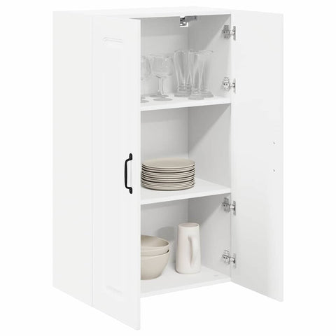 vidaXL Kitchen Wall Cabinet High Gloss White 60 x 31 x 100 cm
