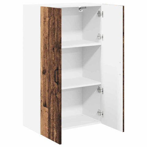 vidaXL Kitchen Wall Cabinet Old Wood 60 x 31 x 100 cm Engineered Wood