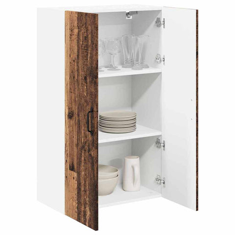 vidaXL Kitchen Wall Cabinet Old Wood 60 x 31 x 100 cm Engineered Wood