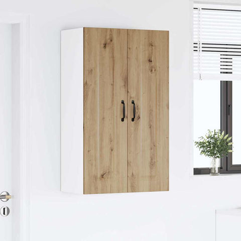 vidaXL Kitchen Wall Cabinet with Shelf Artisan Oak 60 x 31 x 100 cm