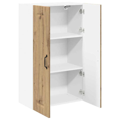 vidaXL Kitchen Wall Cabinet with Shelf Artisan Oak 60 x 31 x 100 cm