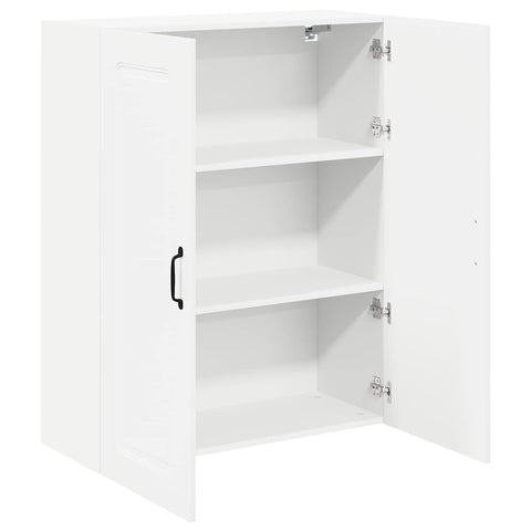 vidaXL Kitchen Wall Cabinet High Gloss White 80 x 31 x 100 cm