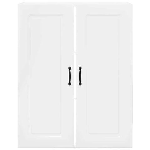 vidaXL Kitchen Wall Cabinet High Gloss White 80 x 31 x 100 cm