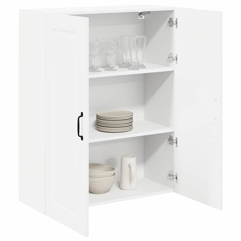 vidaXL Kitchen Wall Cabinet High Gloss White 80 x 31 x 100 cm
