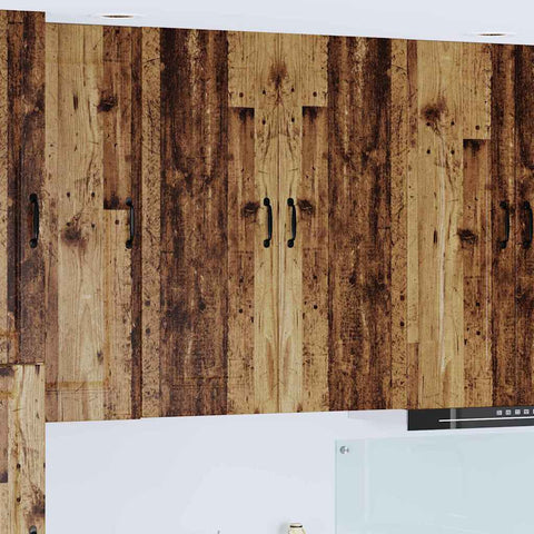 vidaXL Kitchen Wall Cabinet Old Wood 80 x 31 x 100 cm Engineered Wood