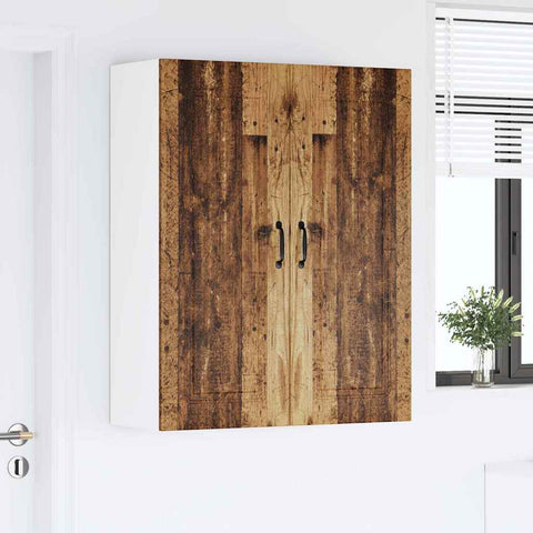 vidaXL Kitchen Wall Cabinet Old Wood 80 x 31 x 100 cm Engineered Wood