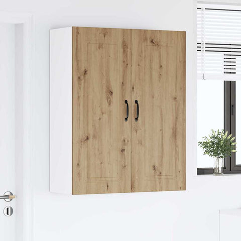 vidaXL Kitchen Wall Cabinet with Shelf Artisan Oak 80 x 31 x 100 cm