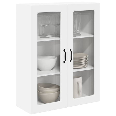 vidaXL Kitchen Wall Cabinet White 80 x 31 x 100 cm Engineered Wood