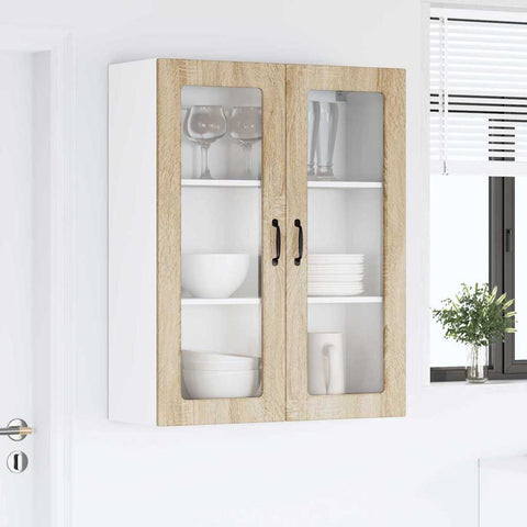 vidaXL Kitchen Wall Cabinet with Shelf Sonoma Oak 80 x 31 x 100 cm