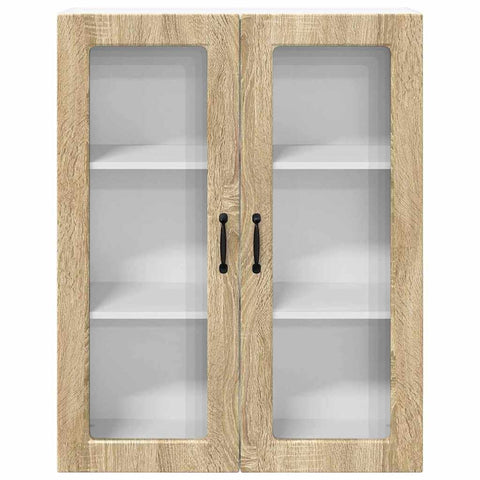 vidaXL Kitchen Wall Cabinet with Shelf Sonoma Oak 80 x 31 x 100 cm