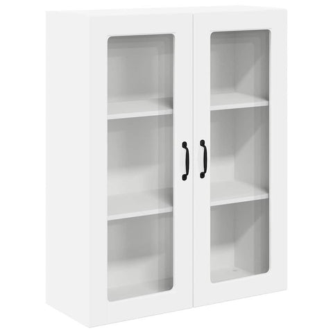 vidaXL Kitchen Wall Cabinet High Gloss White 80 x 31 x 100 cm