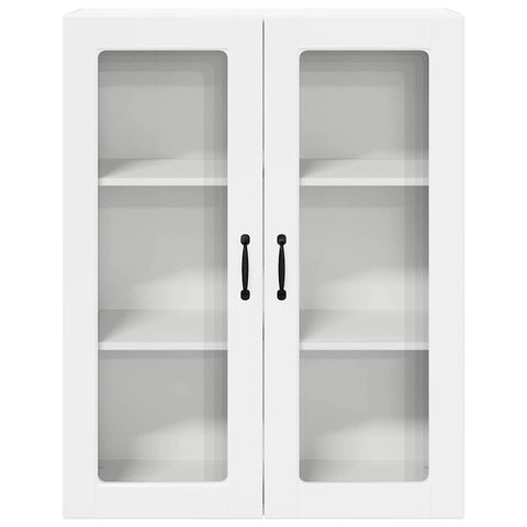 vidaXL Kitchen Wall Cabinet High Gloss White 80 x 31 x 100 cm